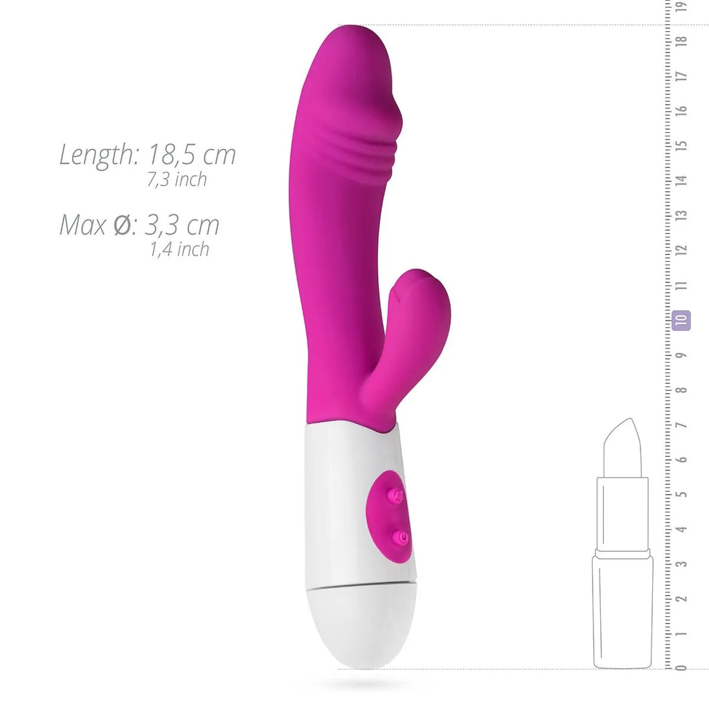 Vibrador Rabbit Realista Teazers (Rosa)