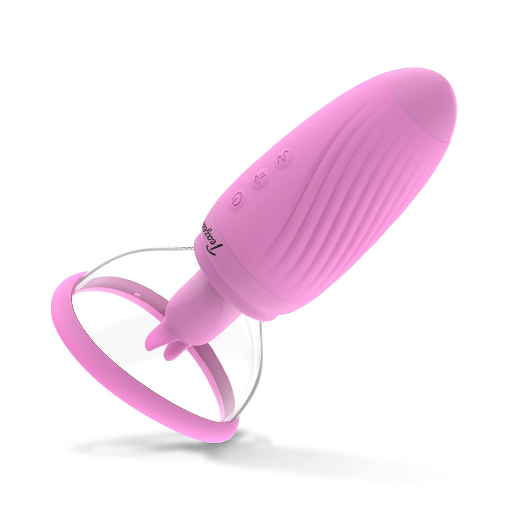 Vibrador Teazers Com Sucção e Estimulador de Clitóris