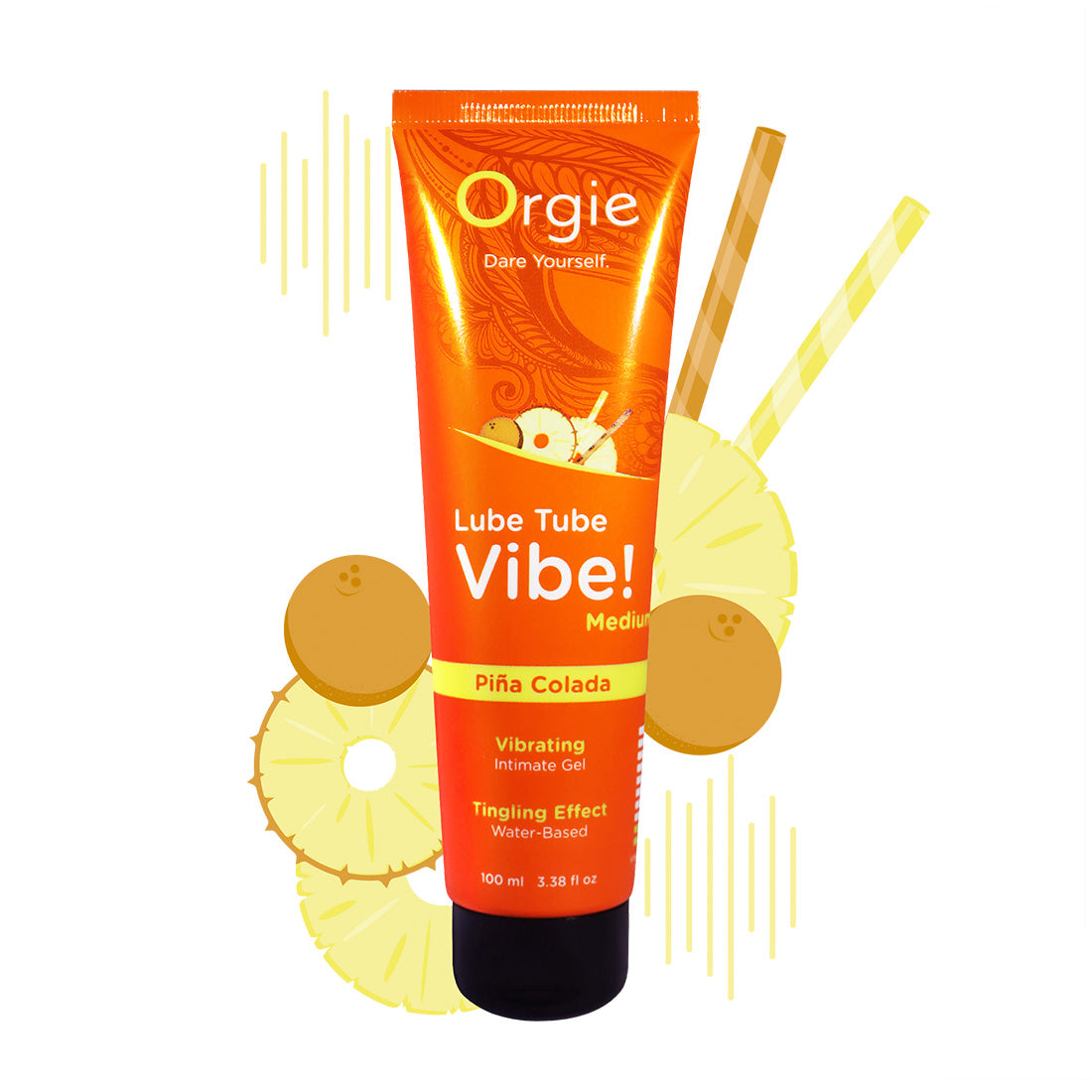 Lube Tube Vibe! - Medium - Piña Colada - 100ml