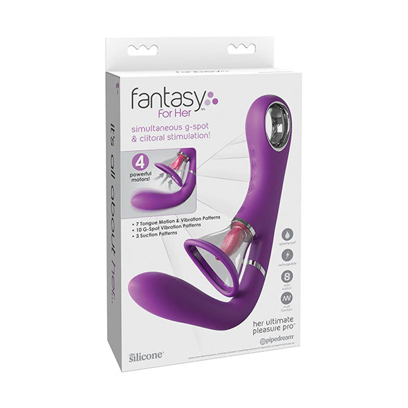 Vibrador G-Spot &amp; Estimulador de Clítoris Her Ultimate Pleasure Pro