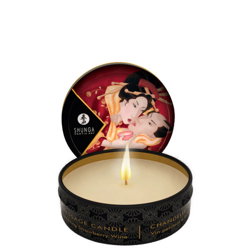 Vela de Massagem Shunga Strawberry (30 ml)