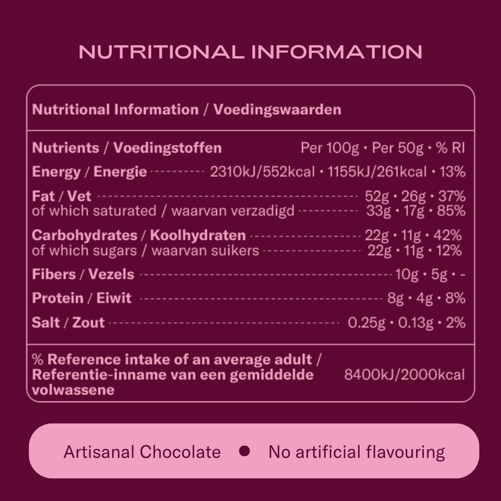 Chocolate do Amor - Chocolate Negro com Morango