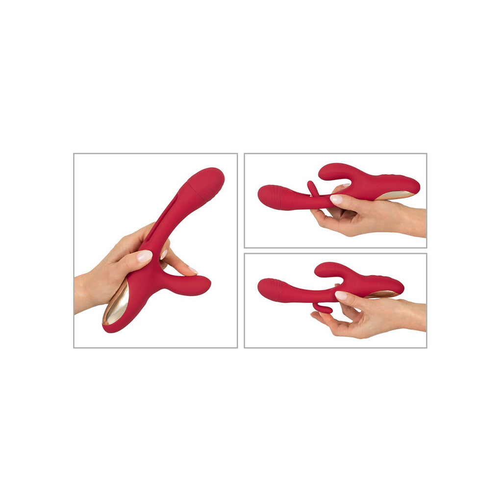 Vibrador Rabbit Com Estimulador Do Ponto G