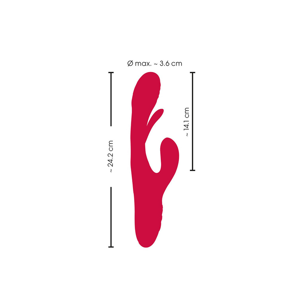 Vibrador Rabbit Com Estimulador Do Ponto G