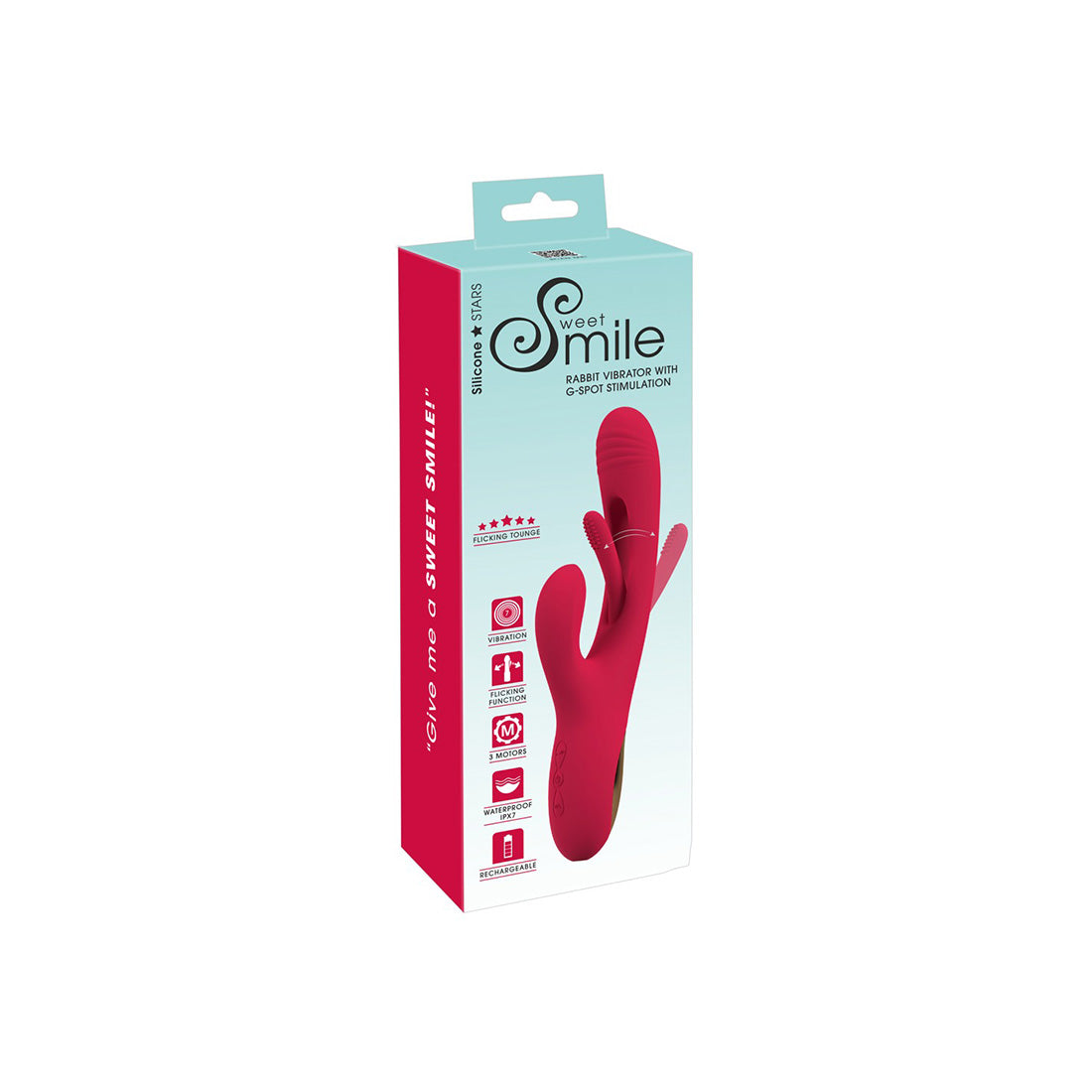 Vibrador Rabbit Com Estimulador Do Ponto G