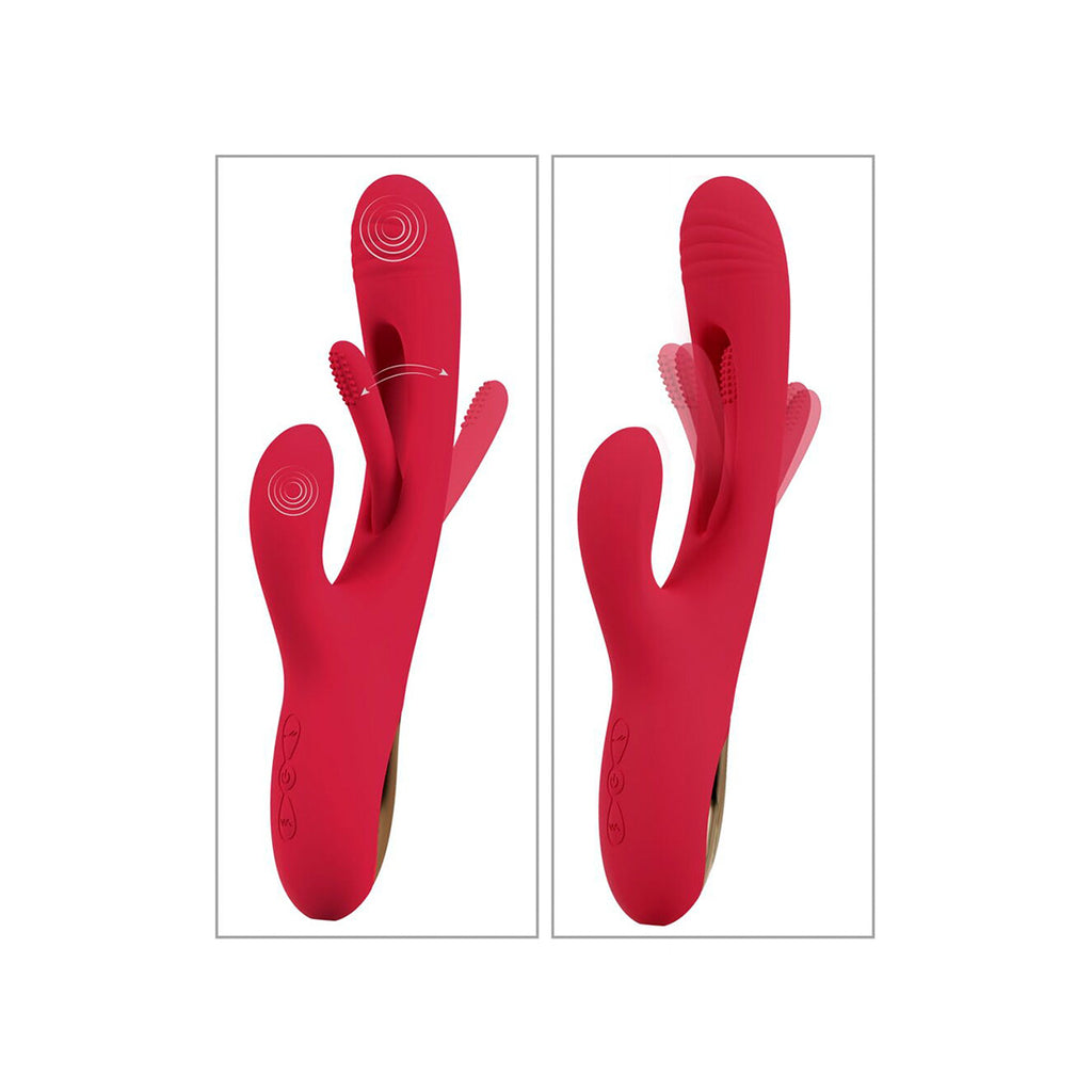 Vibrador Rabbit Com Estimulador Do Ponto G