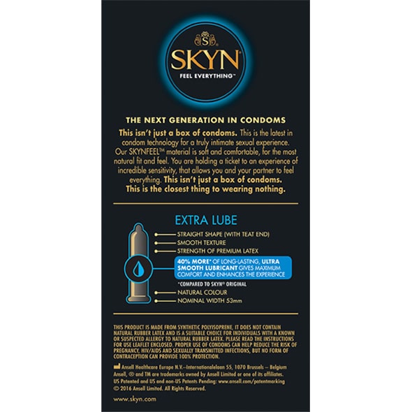 Skyn Extra Lubrificado (10 unidades)