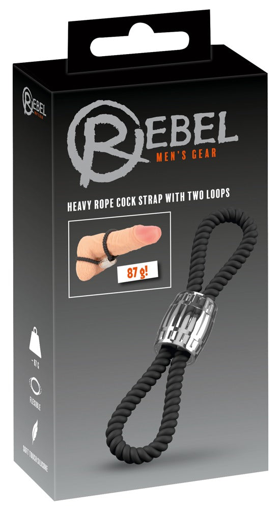Cock Strap de Corda c/ Laços