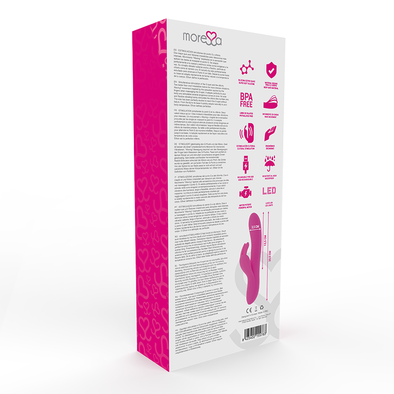 Vibrador Rabbit Amoressa Ethan Ponto G