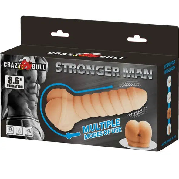Manga Peniana Masturbador 2 Em 1 Crazy Bull