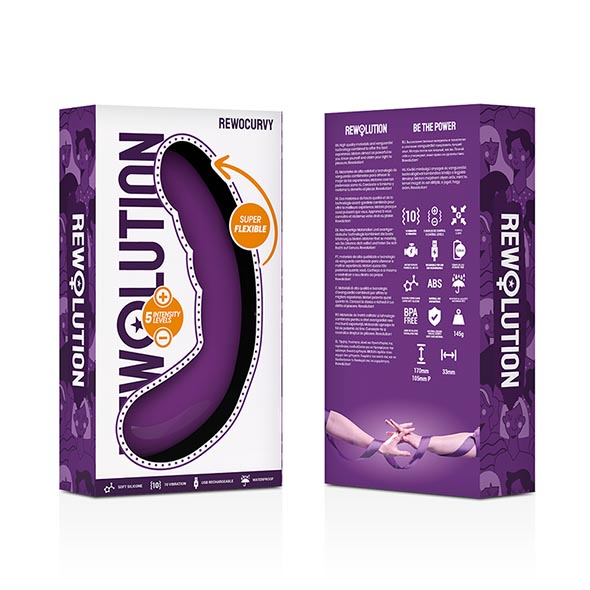 Vibrador Flexível Rewolution RewoCurvy