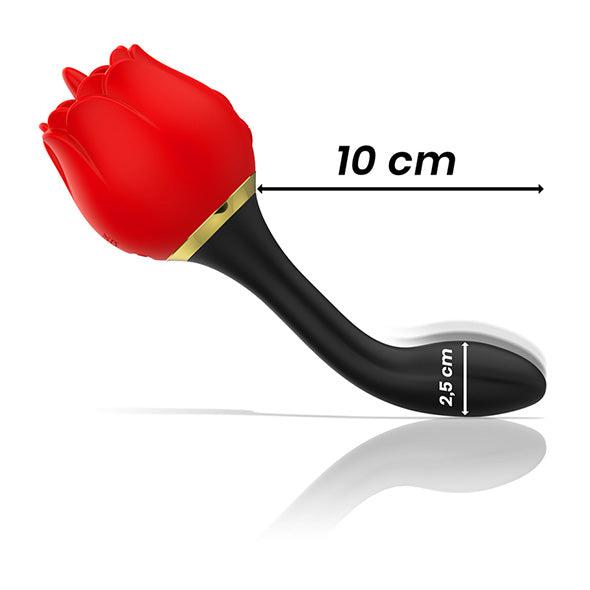 Vibrador Double Pleasure Praga Mia - Licking + Anal