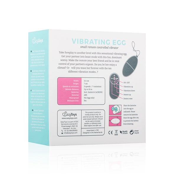 Óvulo Vibratório com Comando