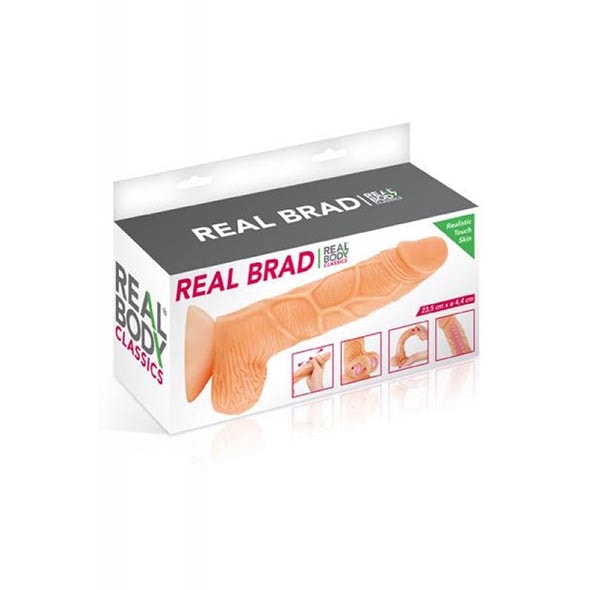 Dildo Realístico Real Brad - 20 cm