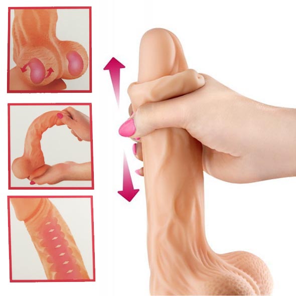Dildo Realístico Real Brad - 20 cm