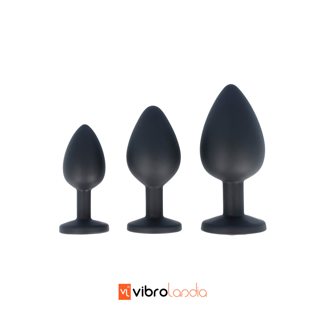 Kit de 3 Plugs de Silicone Daniel