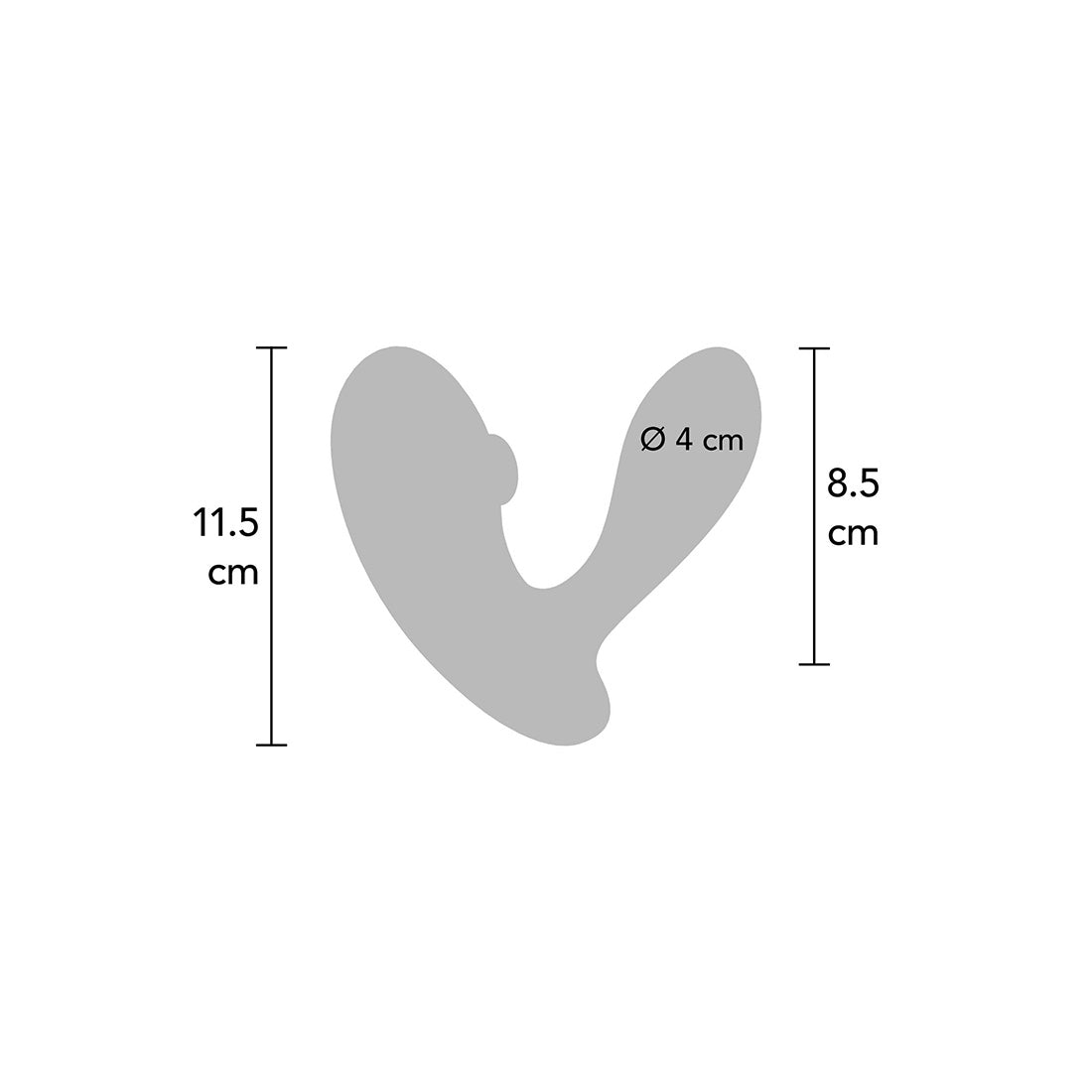 Vibrador G-Spot Duovibe I