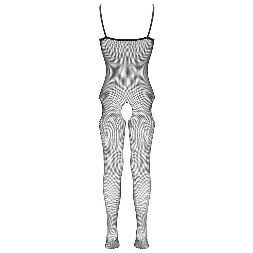 Catsuit de Rede Sem Costuras com Aberturas nas Ancas S-L