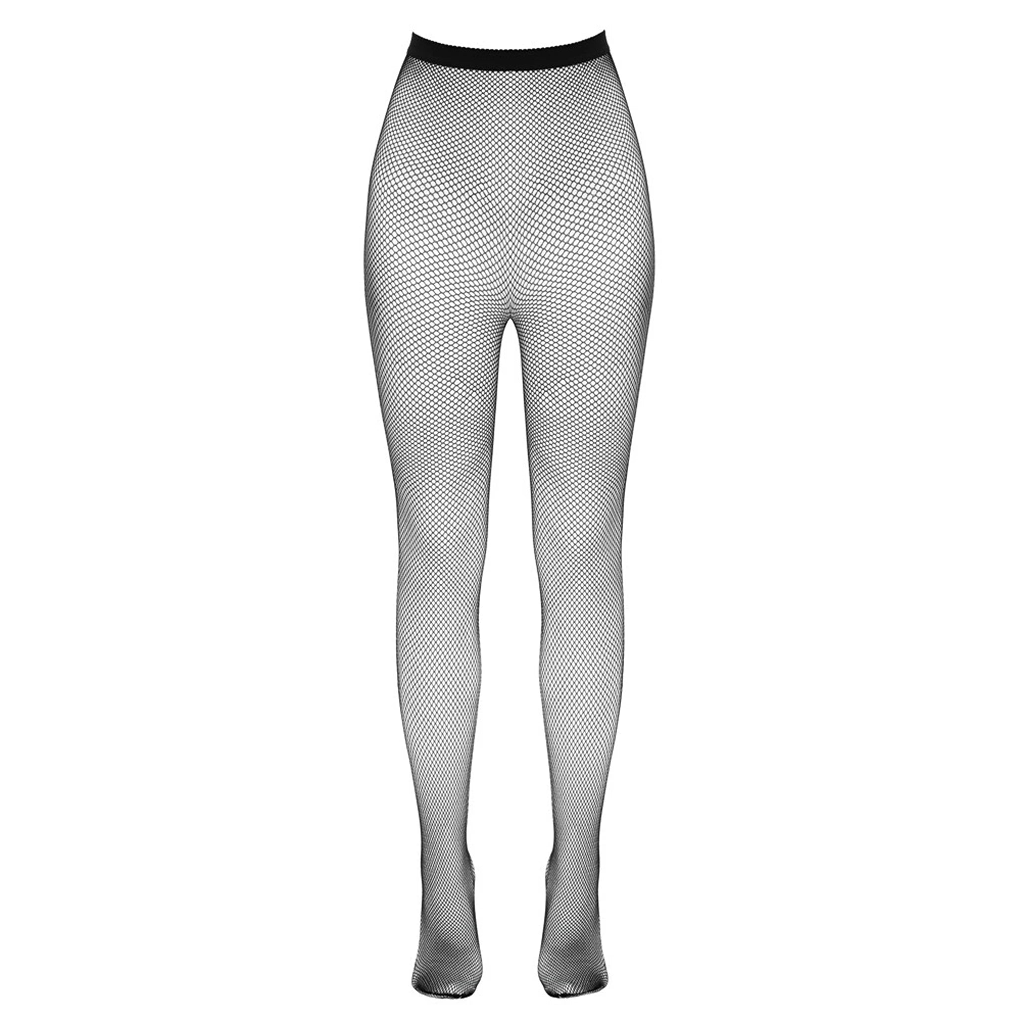 Collants de Rede Sem Costuras
