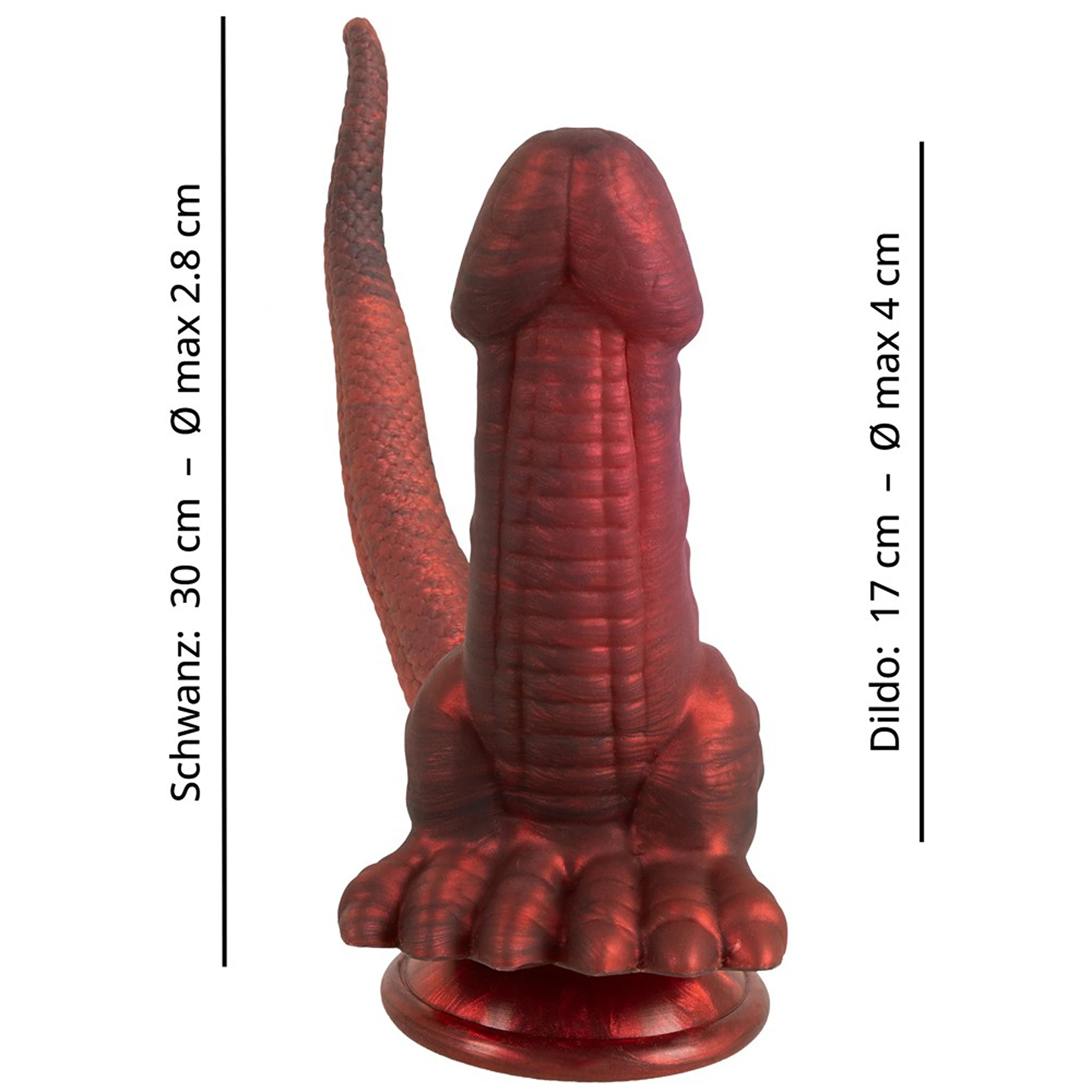 Dildo Duplo com Ventosa - Panthera Double