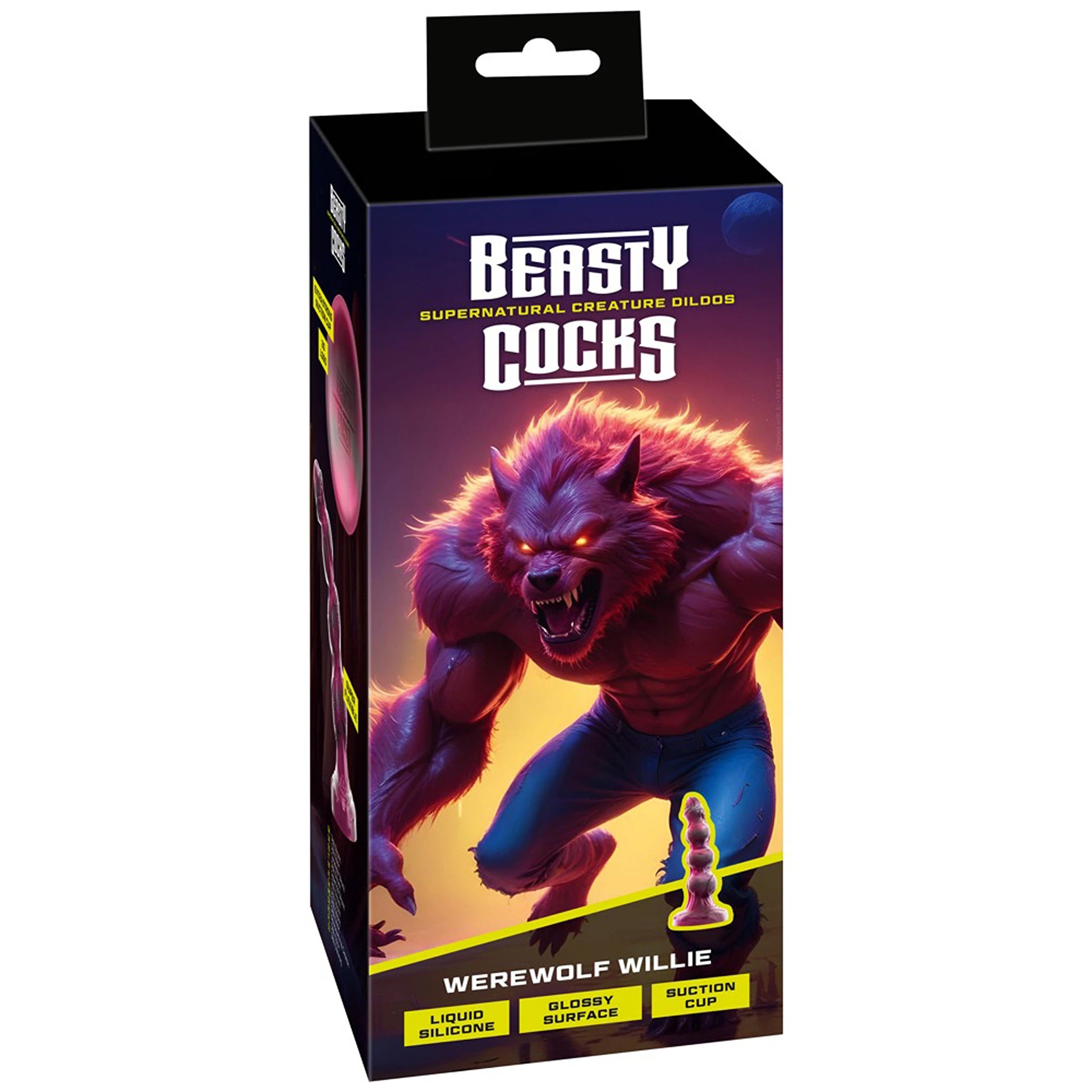 Dildo de Fantasia com ventosa Werewolf Willie