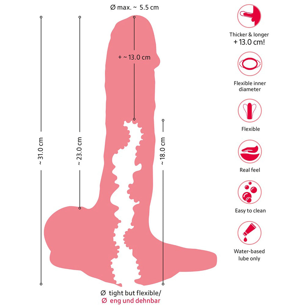 Extensor Peniano Multifunções 3 em 1 com Masturbador