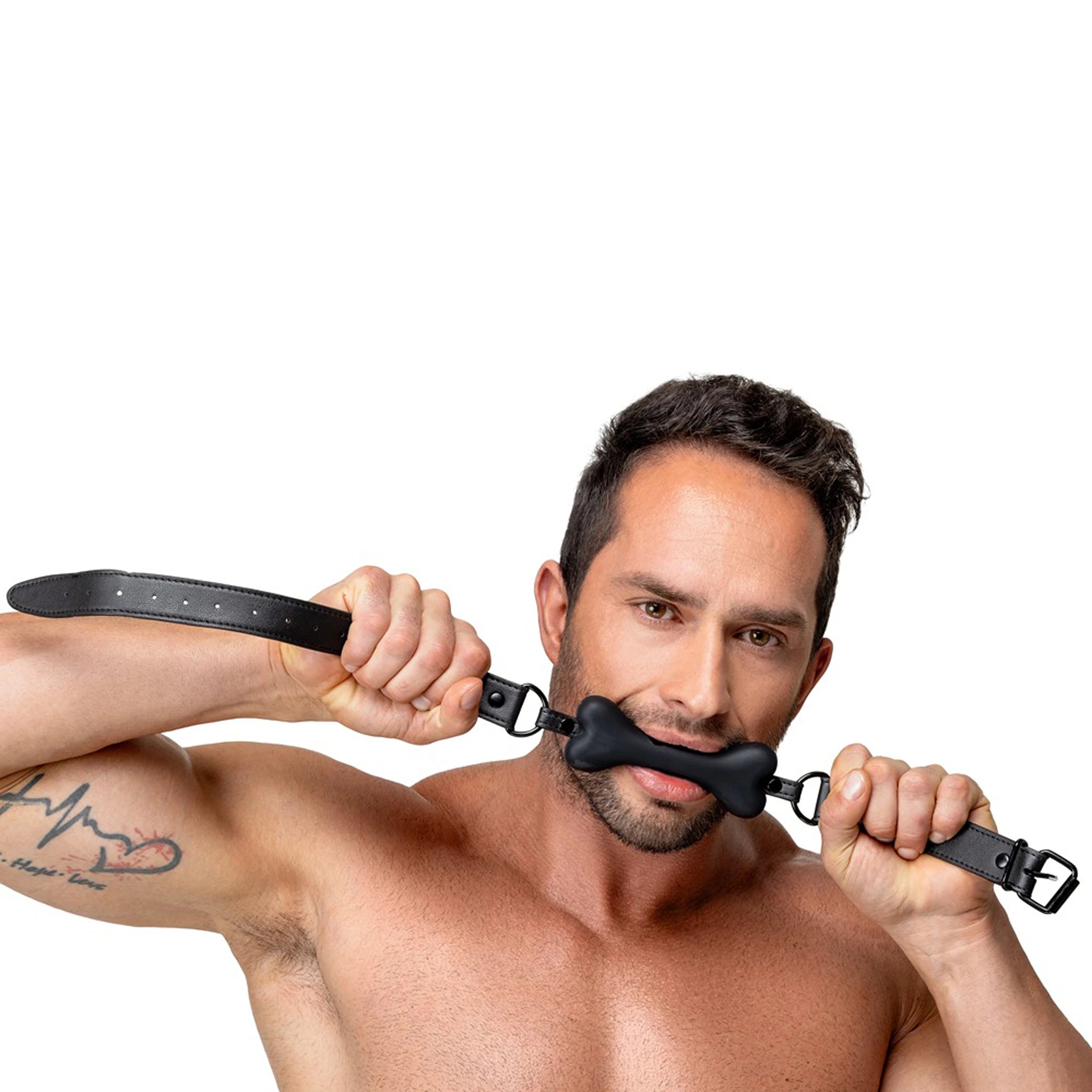 Gag de Silicone em Forma de Osso