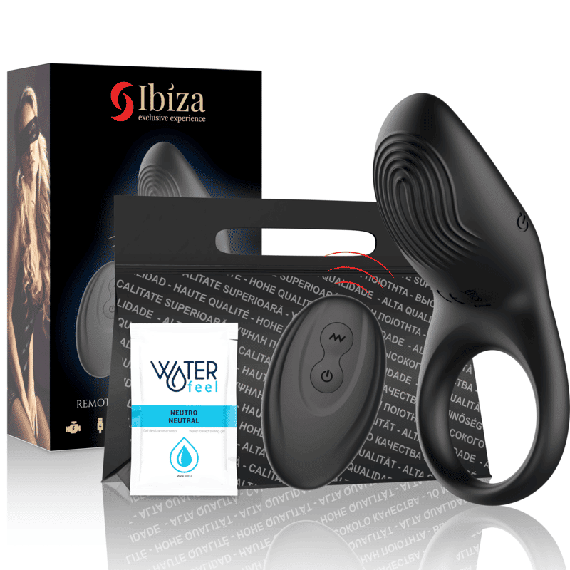 Anel Vibratório c/ Controle Remoto Ibiza