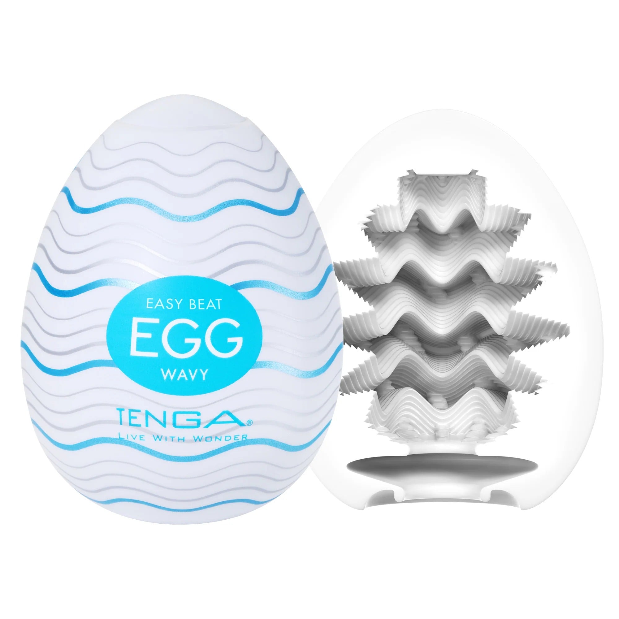 Masturbador Masculino Descartável TENGA EGG WAVY