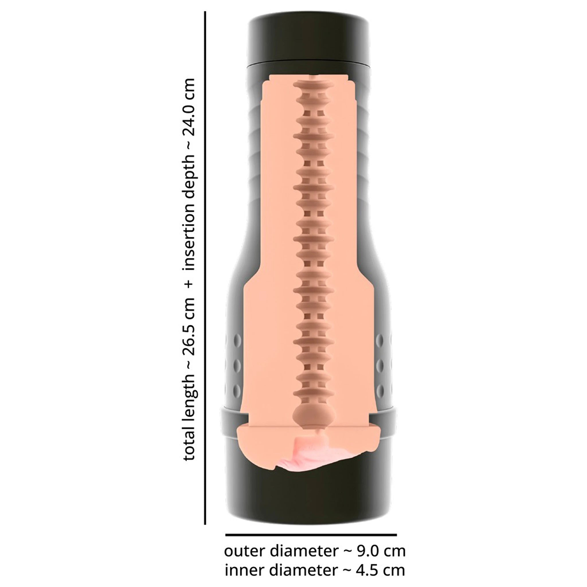 Masturbador Masculino Discreto V-Stroker Gabriela