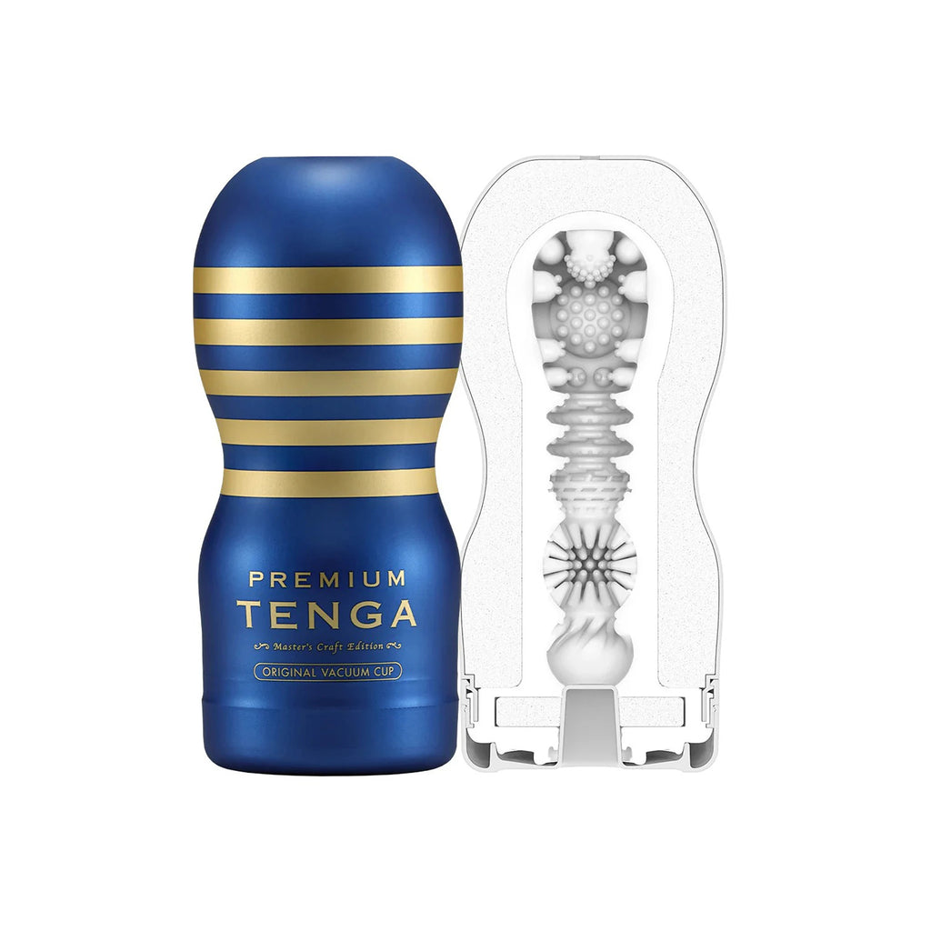 Masturbador Masculino Descartável PREMIUM TENGA Original Vacuum Cup