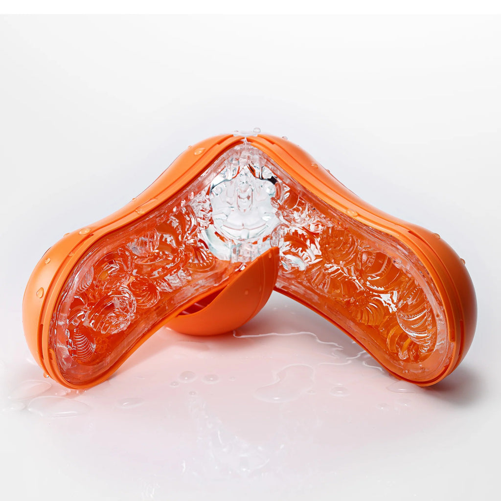 Masturbador Reutilizável TENGA Flip Orb Sunset Orange