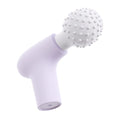 Mini Vibrador Massajador Tipo Pistola em Silicone Roxo (11,1 cm)