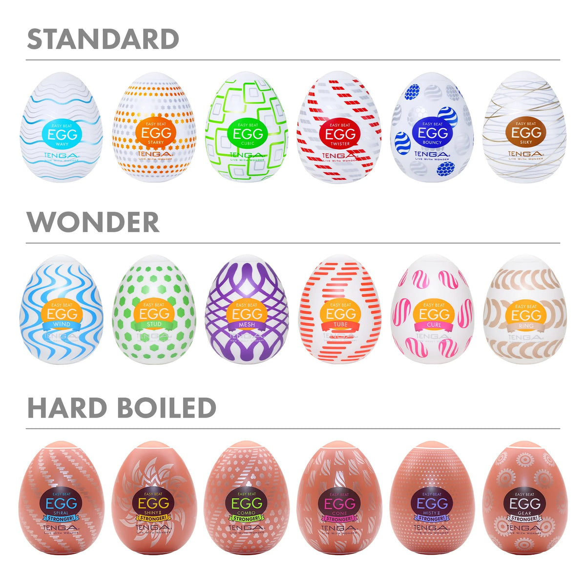 Ovo Masturbador Tenga Egg Silky
