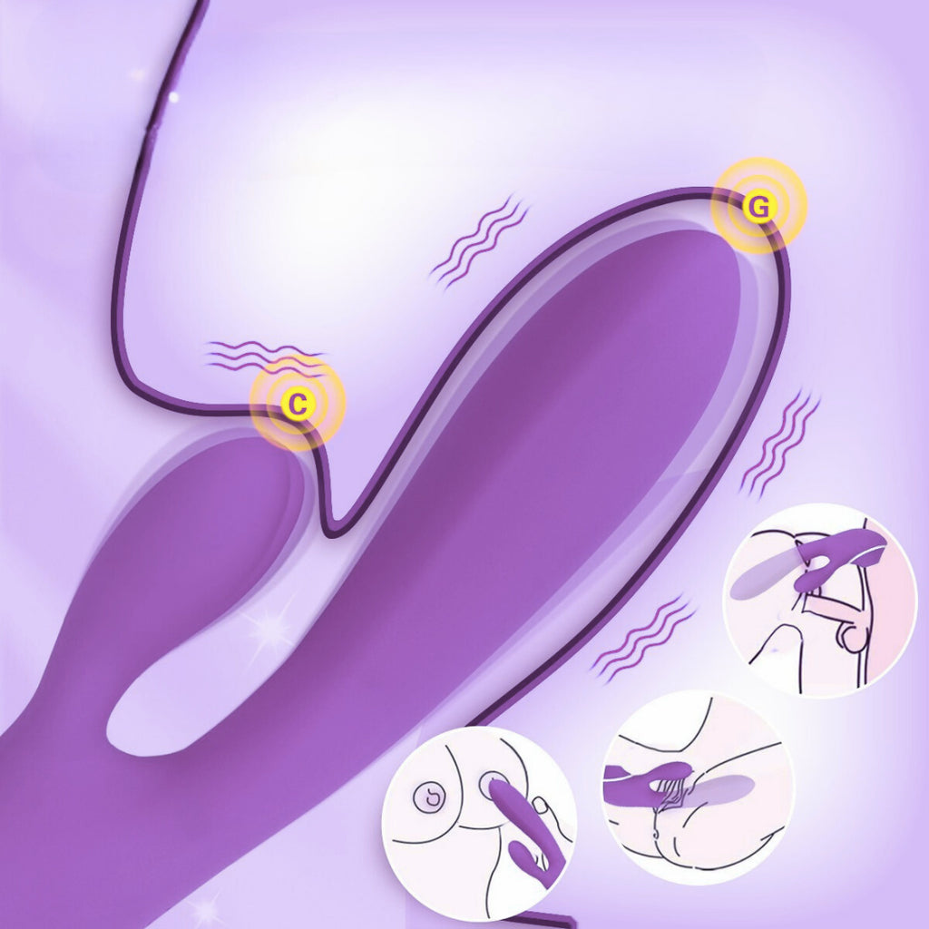 Vibrador 3 em 1 Lily