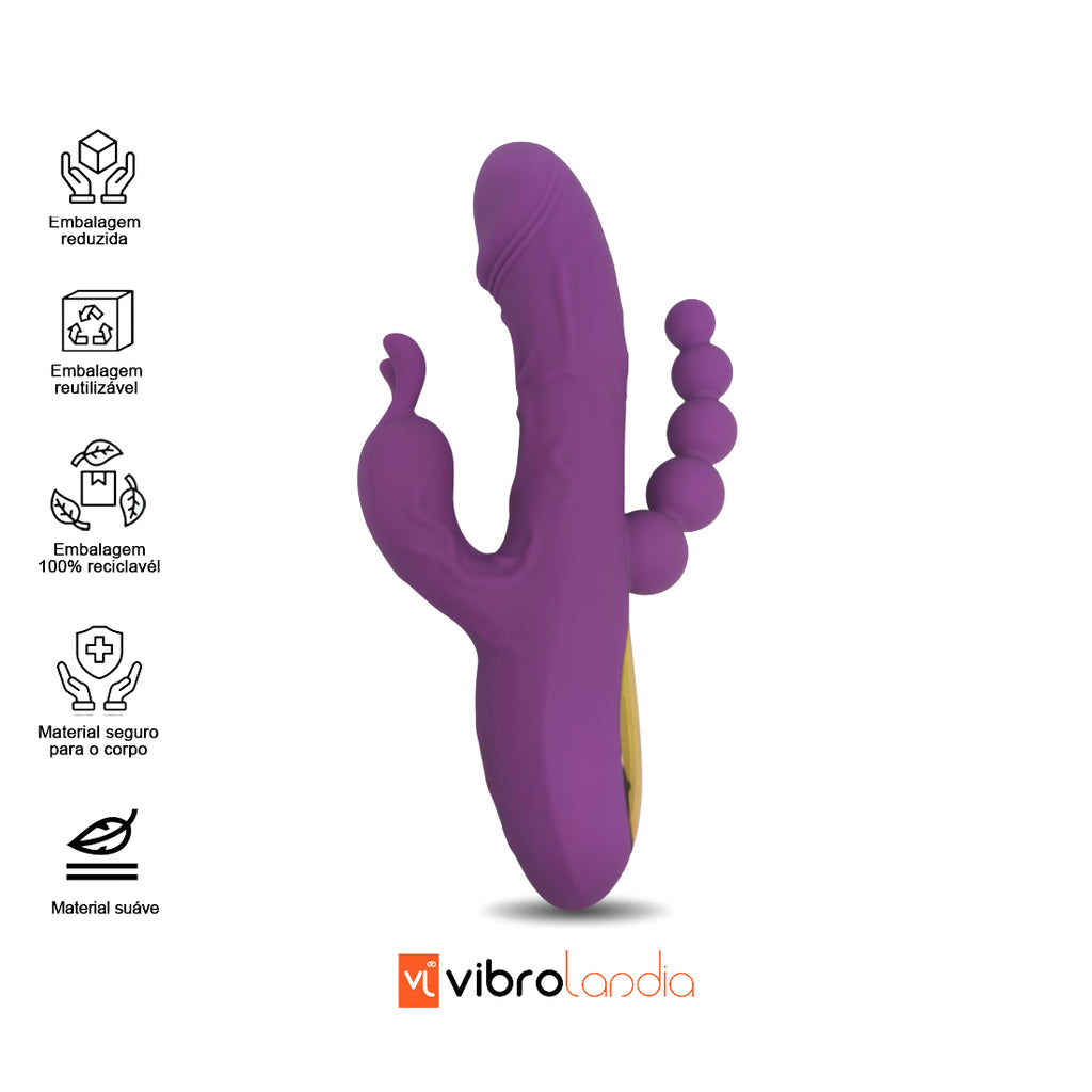 Vibrador Tridente