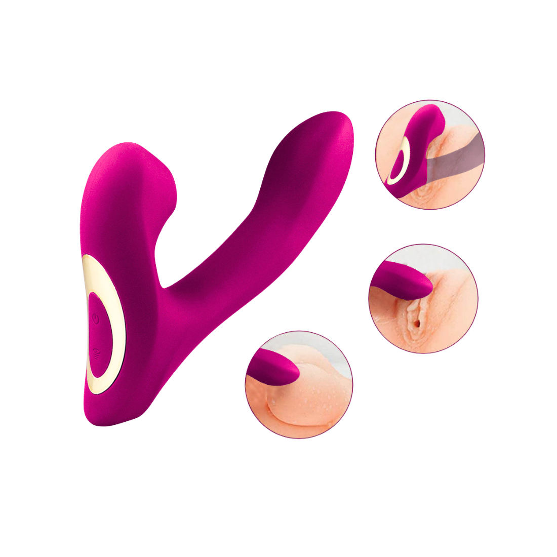 Vibrador Sugador Pati
