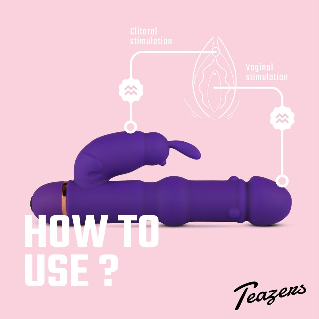 Vibrador Teazers Rabbit (Roxo)