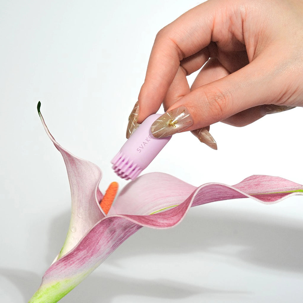 Vibrador Bala com Escova Flexível SVAKOM Plume (Com App)