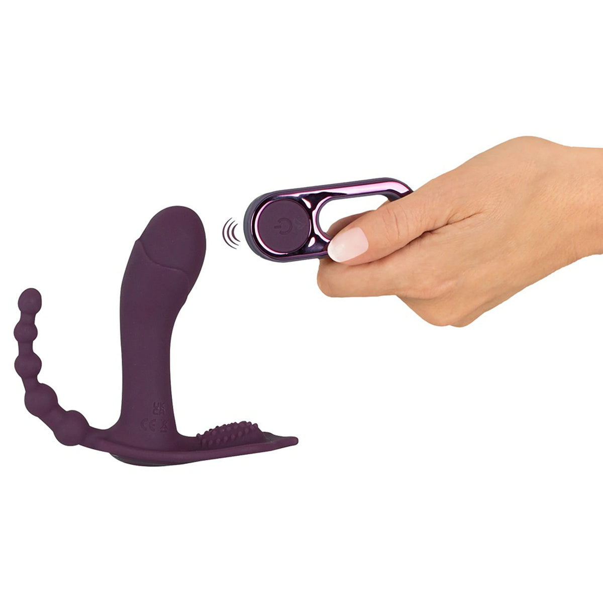 Vibrador de Cueca com Comando ARIVA RC