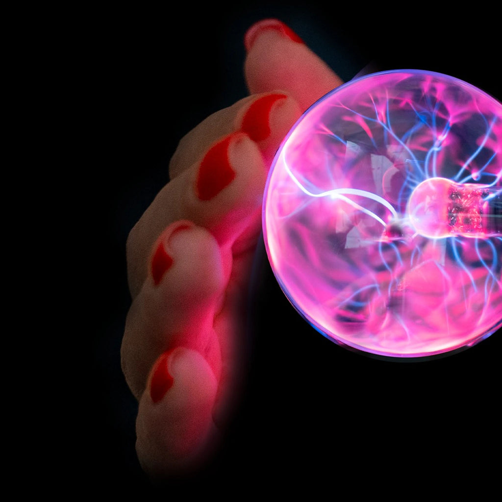 Vibrador Duplo com Esfera de Plasma e Silicone