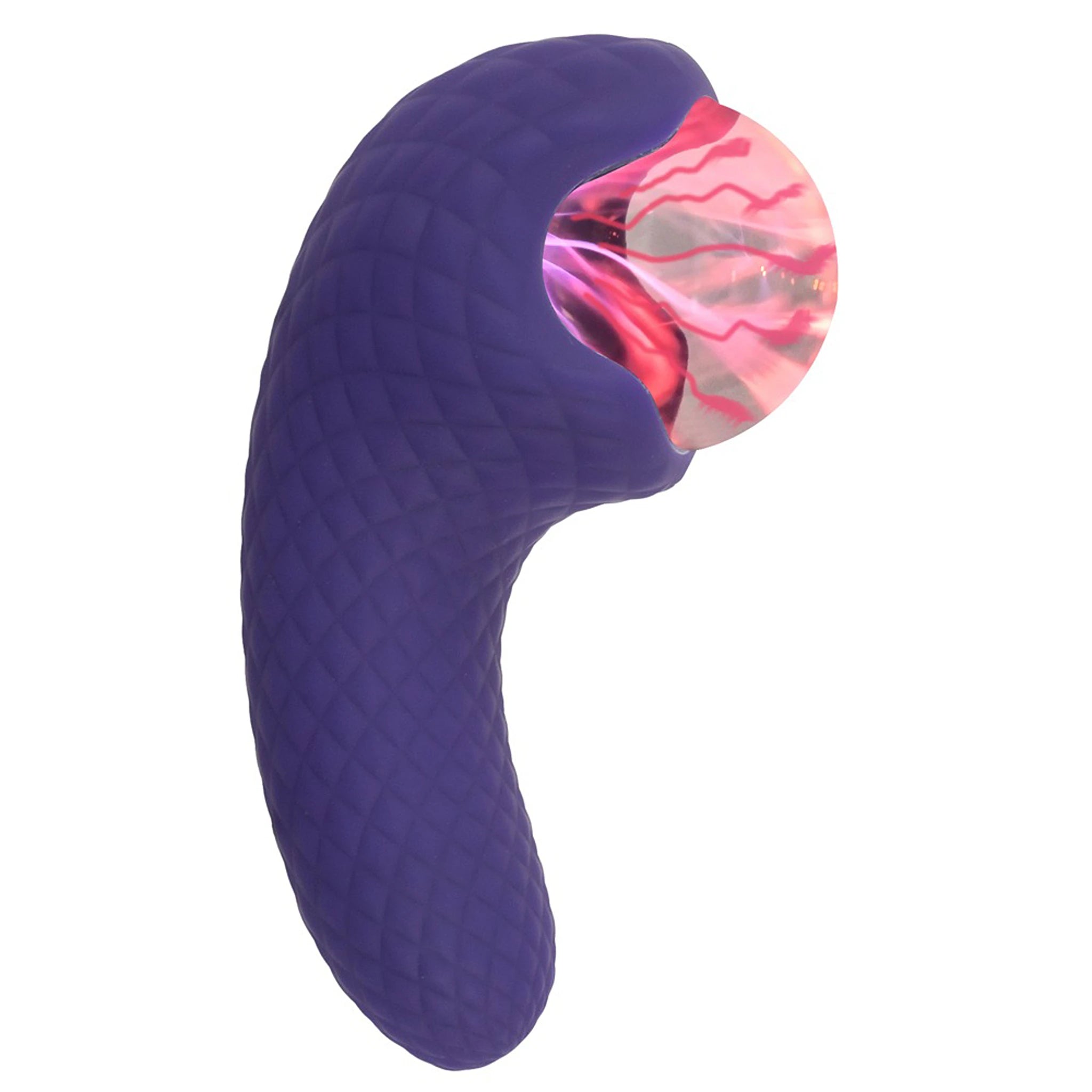 Vibrador Duplo com Esfera de Plasma e Silicone