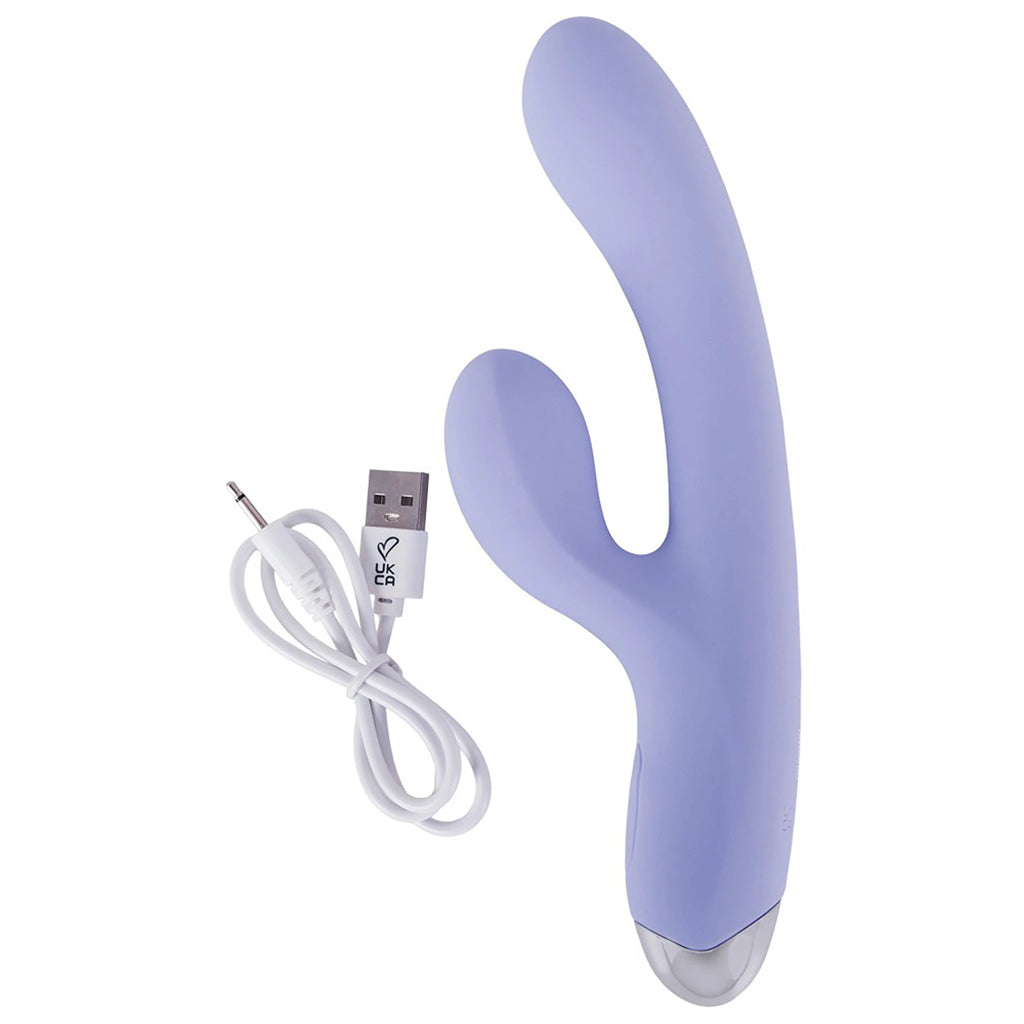Vibrador Rabbit Curvo Rivano com Motores Independentes