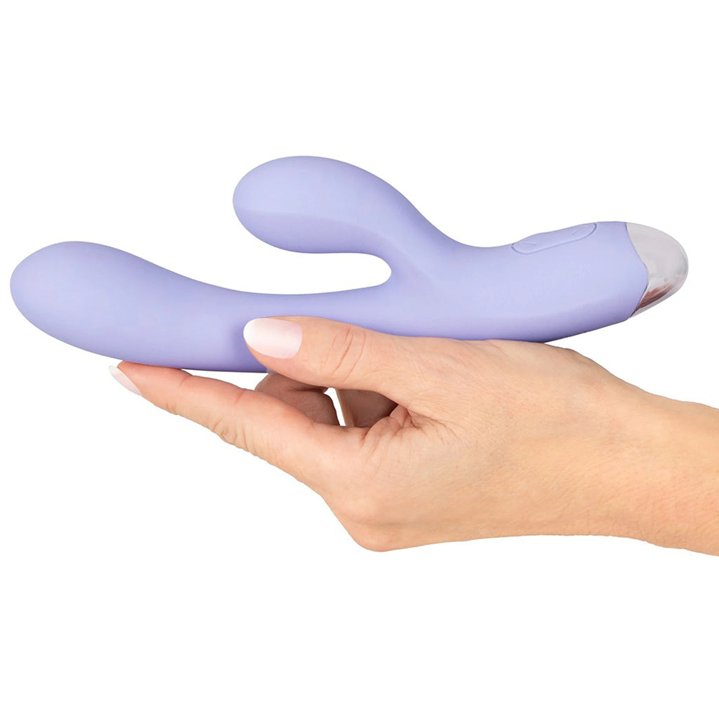 Vibrador Rabbit Curvo Rivano com Motores Independentes