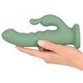 Vibrador Rabbit Rotativo de Silicone com Ventosa