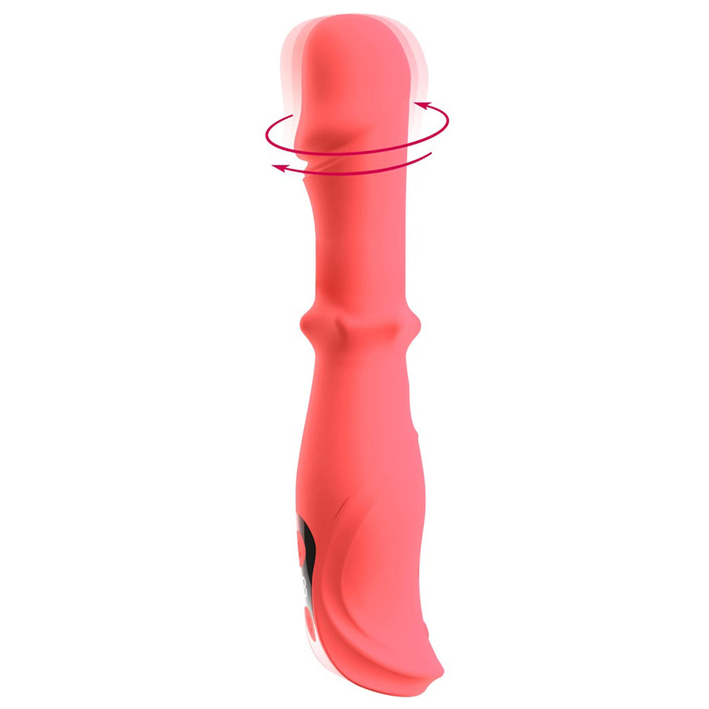 Vibrador Rotativo com Anel de Massagem
